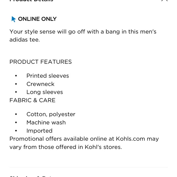 Adidas Long Sleeve Performance Top - Picture 2 of 2